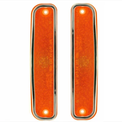 Front Side Marker Light Set For 1973-1980 Chevrolet Blazer GMC Jimmy GM2550108 - Image 1 of 4