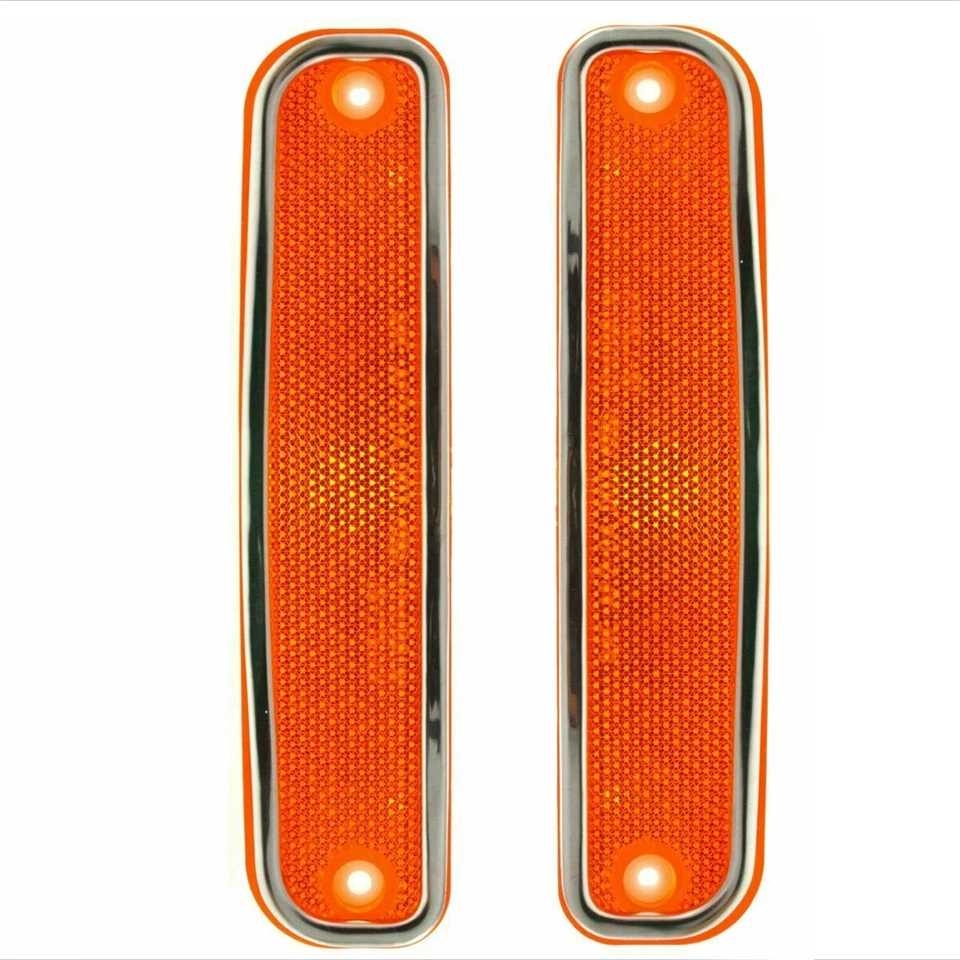 Front Side Marker Light Set For 1973-1980 Chevrolet Blazer GMC Jimmy GM2550108 - Image 1 of 4