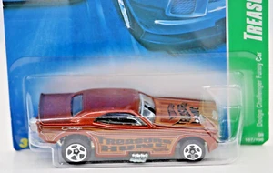 Hot Wheels Dodge Challenger Funny Car Treasure Hunts 7 Of 12 NIB 1:64 Scale Rare - Picture 1 of 5
