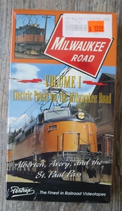 The Milwaukee Road Vol 1 Electric Power VHS Video Pentrex SEALED - Picture 1 of 2