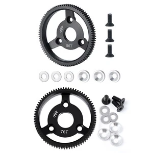 Engranaje giratorio de acero 76T 86T 48P para 1/10 Traxxas Rustler 2x2 barra/estampada TE886H - Imagen 1 de 13