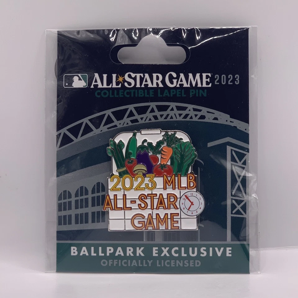 2023 ALL STAR GAME PIKE PLACE PUBLIC MARKET SEATTLE BALLPARK EXCLUSIVE LAPEL PIN - Image 1 of 1