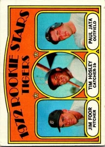 1972 Topps #257 Tigers 1972 estrellas novatas (para/Hosley/Jata) *En muy buen estado* - Imagen 1 de 2