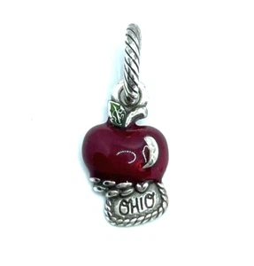 Brighton Ohio State Johnny Appleseed Apple Trees Red Fruit Silver Charm - Picture 1 of 5