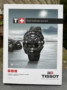 Catálogo de directrices Tissot 2015 - 2016 libro de referencia oficial del distribuidor - Imagen 1 de 11