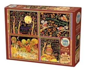 Autumn Reflections 275 Large Piece Jigsaw Puzzle Cobble Hill New - Picture 1 of 2