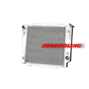 3Row Aluminum Radiator Fit Ford Bronco Wagon Roadster Sport 1966-1977 AT 521 - Picture 1 of 7