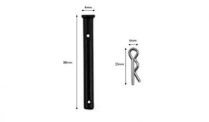 Front Brake Pad Pins For KTM EXC 250 1999 - Picture 1 of 1