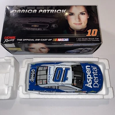 1:24 Danica Patrick 2014 #10 Aspen Dental Chevrolet SS Racing Limited Edition - Image 1 of 4