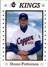 1990 Butte Copper Kings Sports Pro #14 Shane Patterson Rosemead California Card