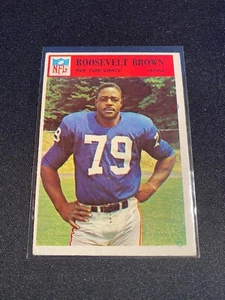 1966 Philadelphia Football #119 Roosevelt Brown!! 1€ VERSAND!! - Bild 1 von 2