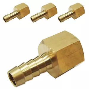 LPG LP PROPANGASSCHLAUCH SCHRAUBE AUF DÜSE 3/8 BSP BUCHSE GEWINDEROHR FITTING x 4 - Bild 1 von 24