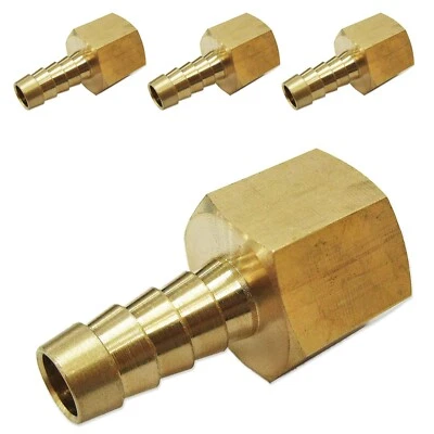 CATERING PARTS UK LPG LP PROPANGASSCHLAUCH SCHRAUBE AUF DÜSE 3/8 BSP BUCHSE GEWINDEROHR FITTING x 4