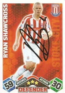 RYAN SHAWCROSS* SIGNED STOKE 2009/2010 MATCH ATTAX TRADING CARD+COA - Picture 1 of 1