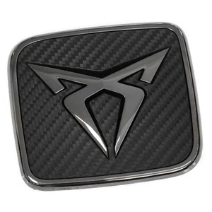 Original CUPRA Formentor VZ5 BAT Emblem hinten schwarz Carbon Logo Heckklappe  - Afbeelding 1 van 2