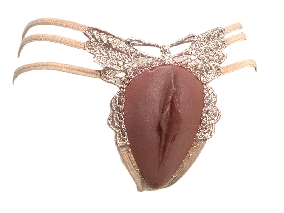 BIMEI Silicone Camel Toe Brief Hiding Gaff Panty for Transgender Drag Queens - Image 1 of 4