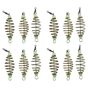 24Pcs Fishing Bait Trap Cage Feeder Basket Holder Coarse Lure Feeder Carp Lur... - Picture 1 of 9