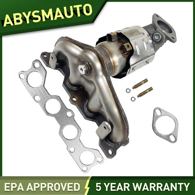 Manifold Catalytic Converter For 2013-2016 Hyundai Santa Fe Sport 2.4L l4 Front - Image 1 of 4