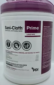 PDI Sani-Cloth Prime Germicidal Wipes - 160 Large - Sanitizing wipes - Picture 1 of 1