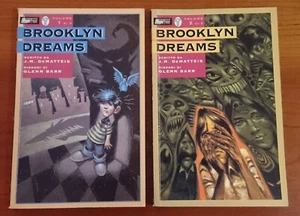 J.M. DeMATTEIS - GLENN BARR "BROOKLYN DREAMS" VOLL. 1 & 2 MAGIC PRESS SENZA DATA - Picture 1 of 1