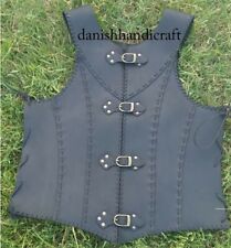 Medieval Leather Jacket Renaissance Arming Wear Historical Leather Armor