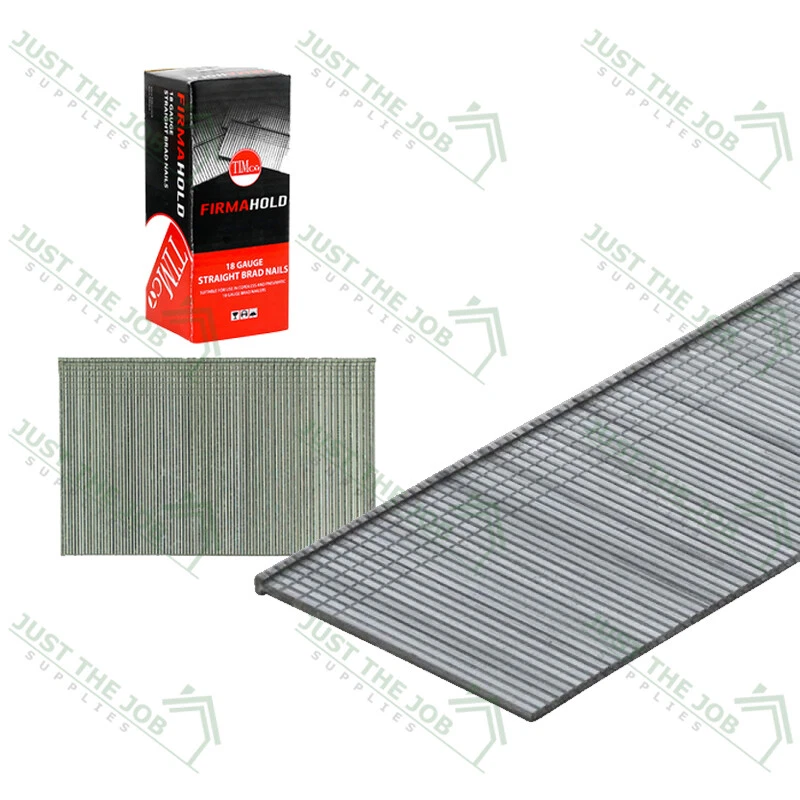 Firmahold Collated Brad Nails 16G 18G STRAIGHT Galvanised & Stainless Steel SS