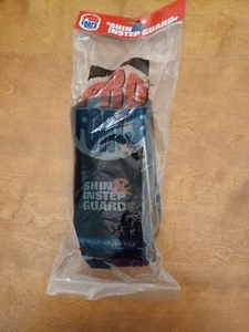 ProForce Cloth Shin Instep Guard Black Karate Child Size Medium - Picture 1 of 3