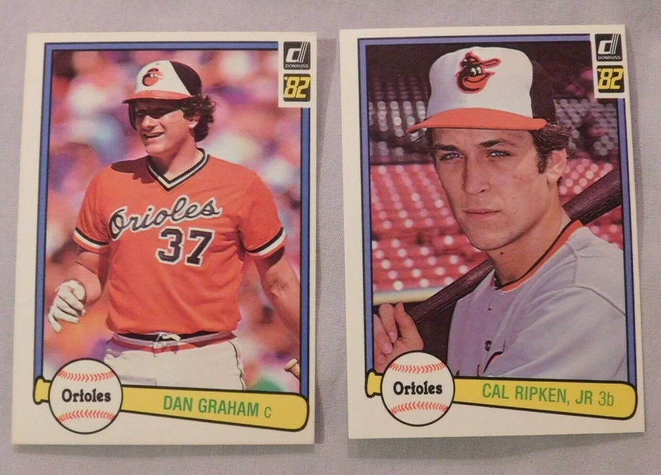 1982 Donruss Baltimore Orioles Baseball Card Pick one - Image 1 of 1