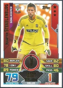 Topps Match Attax 2015-16 - #218 - Southampton - Clean Sheet - Karten Stekelenberg - Bild 1 von 1