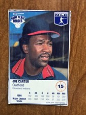 1987 Kraft Home Plate Heroes Food Issue Panels Joe Carter Ozzie Smith #15-16 HOF