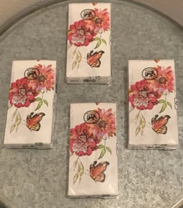 Michel Design Works Pocket / Purse Tissues Sweet Floral Melody 4 packs - Picture 1 of 5