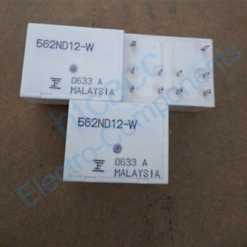  2Pcs New   562ND12-W FBR562ND12-W Automotive Relay 12VDC  - Image 1 of 1