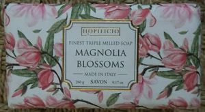 Magnolia Blossoms Luxury Soap Bar Hopificio Triple Milled Made Italy 9.17 oz New - Picture 1 of 6