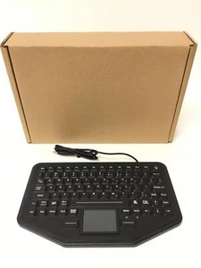 NEW iKey SB-87-TP-USB-3YR Rugged SkinnyBoard w/Backlit Keyboard, FREE SHIPPING - Picture 1 of 14