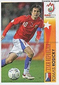 500 VIGNETTEN PANINI ROSICKY REP.TSCHECHISCHE EURO 2008 STICKER - Bild 1 von 1