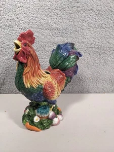Fitz & Floyd Coq Du Village Hahn Krug - Bild 1 von 2