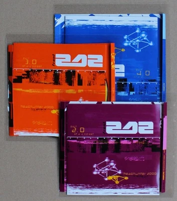 Front 242 Headhunter 2000 2.0/3.0/4.0 - Bundle 3x CD-Maxi New! Free PP Germany! - Bild 1 von 4