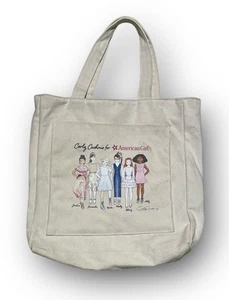 2021 American Girl Doll Collector Tote ~ Carly Cushnie Collab ~ Cotton Canvas Bag - Bild 1 von 5