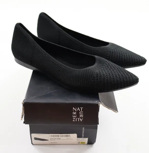 Naturalizer Hunter Damenschuhe 8M schwarz spitz zulaufend Slipper Ballerinas - Bild 1 von 8