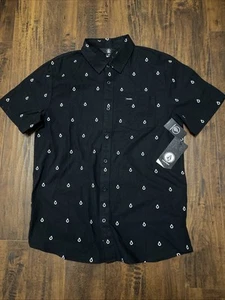 CAMISA ABOTONADA MANGA CORTA VOLCOM PATTERSON NUEVA CON ETIQUETAS TALLA GRANDE $60. B2 - Imagen 1 de 4