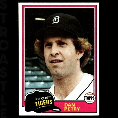 1981 Topps - Dan Petry #59 Detroit Tigers ⚾ Baseball Card - Image 1 of 3
