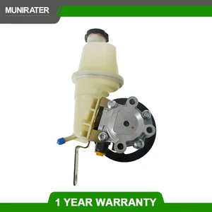 New Power Steering Pump w/ Pulley Reservoir For 00-04 Dodge Dakota 00-03 Durango - Picture 1 of 9