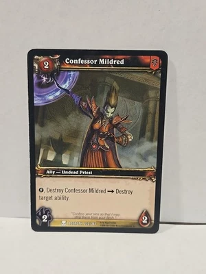 World Of Warcraft TCG Heroes Of Azeroth Confessor Mildred 232/361 Regular Common - Image 1 of 2