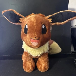 NWOT Build-A-Bear Pokémon Eevee Plush BAB 2017 16 inch Standard (No Cape/Sound) - Picture 1 of 6