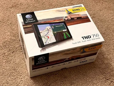 RAND MCNALLY TND750 TND-750 LM 7" TRUCK GPS LIFETIME MAPS UPDATED WARRANTY - Image 1 of 4