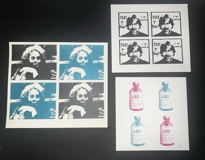 Paquete de folletos Phish Anastasio Jerry Garcia varios como nuevos sin pegatina, prendedor, imán Foto 1 de 4