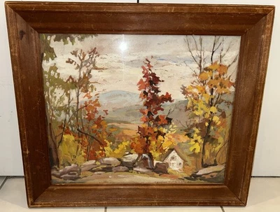 Florence White Williams Gouache Paisaje Perú Illinois Mujer Impresionista Arte! Foto 1 de 4