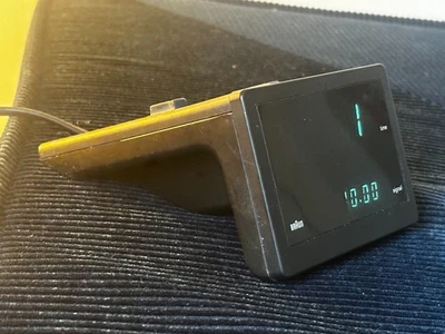 Classic Braun DN54 Visotronic 4807 Digital Alarm Clock by Dietrich Lubs, Tested - Image 1 of 4