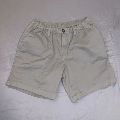 Chubbies 7" Shorts Mens Medium Stretch Gray Chino Elastic Waist Casual Preppy - Изображение 1 из 4
