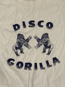 Rara VHTF Kon & Amir Disco Gorilla Camiseta Para Hombre Camiseta Grande Brooklyn Radio - Imagen 1 de 4